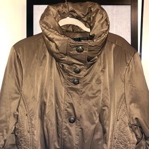 Portrait Brand Coat, Brown, size-2X